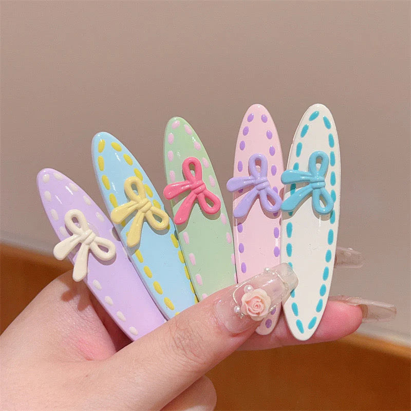 Candies bow hair clip