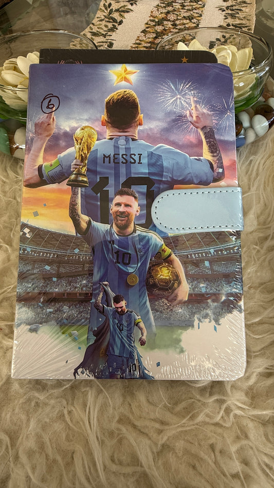 Footballers notebook