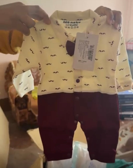 Full sleeve romper 4334