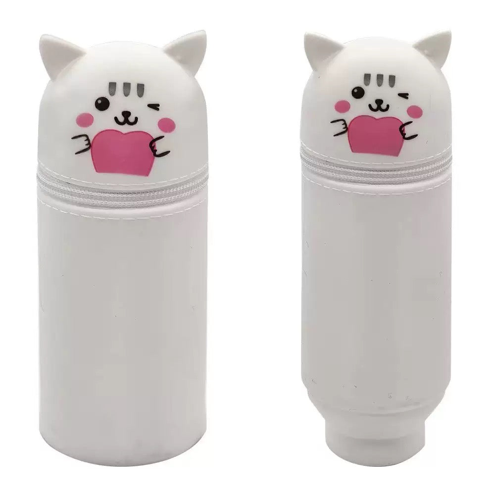 Expandable pencil pouches