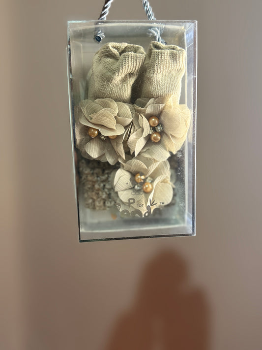 Baby head band and booties