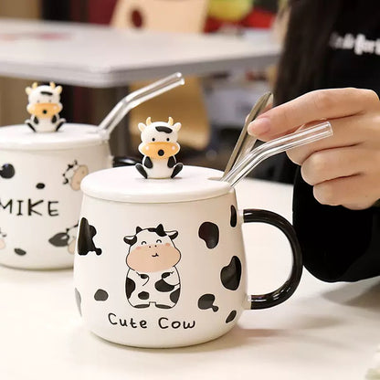 Cow ceramic mug