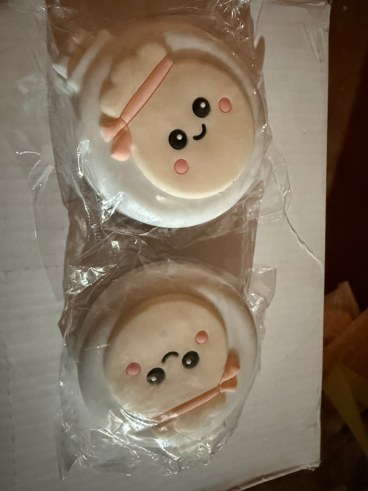 Cartoon Printed Mini Mirror Comb