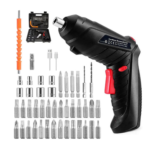 Rechargeable screw and drill hun