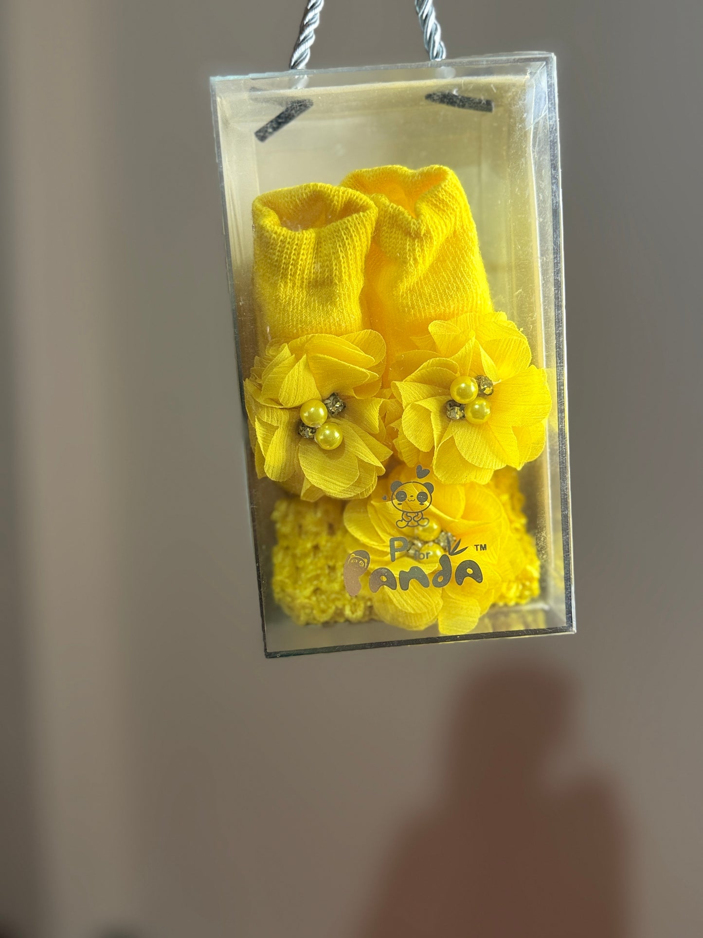 Baby head band and booties