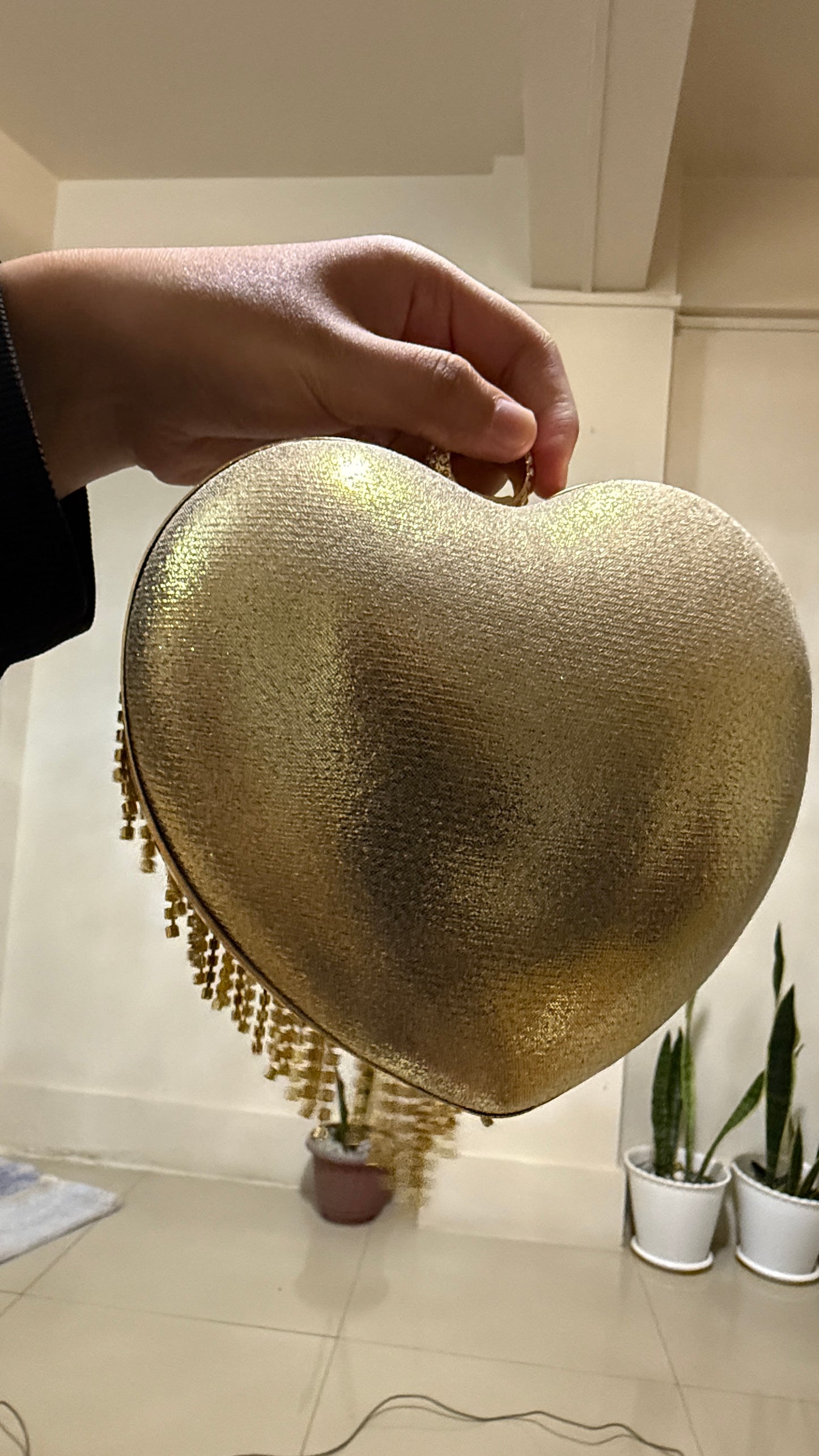 Heart shape bag
