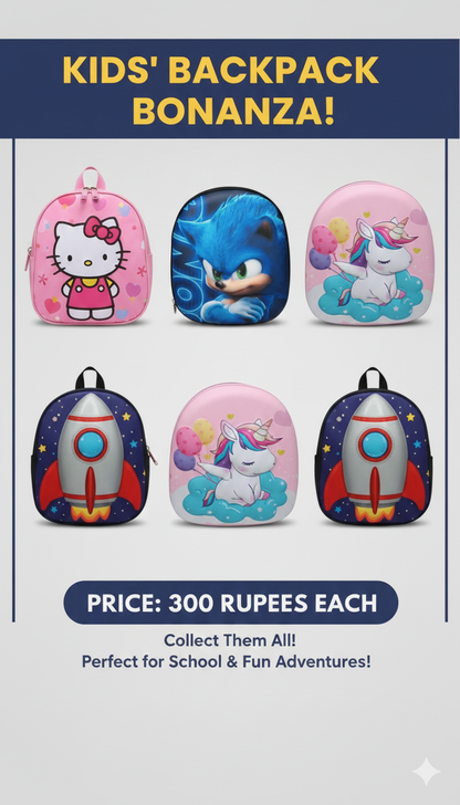 Kids hard shell backpack