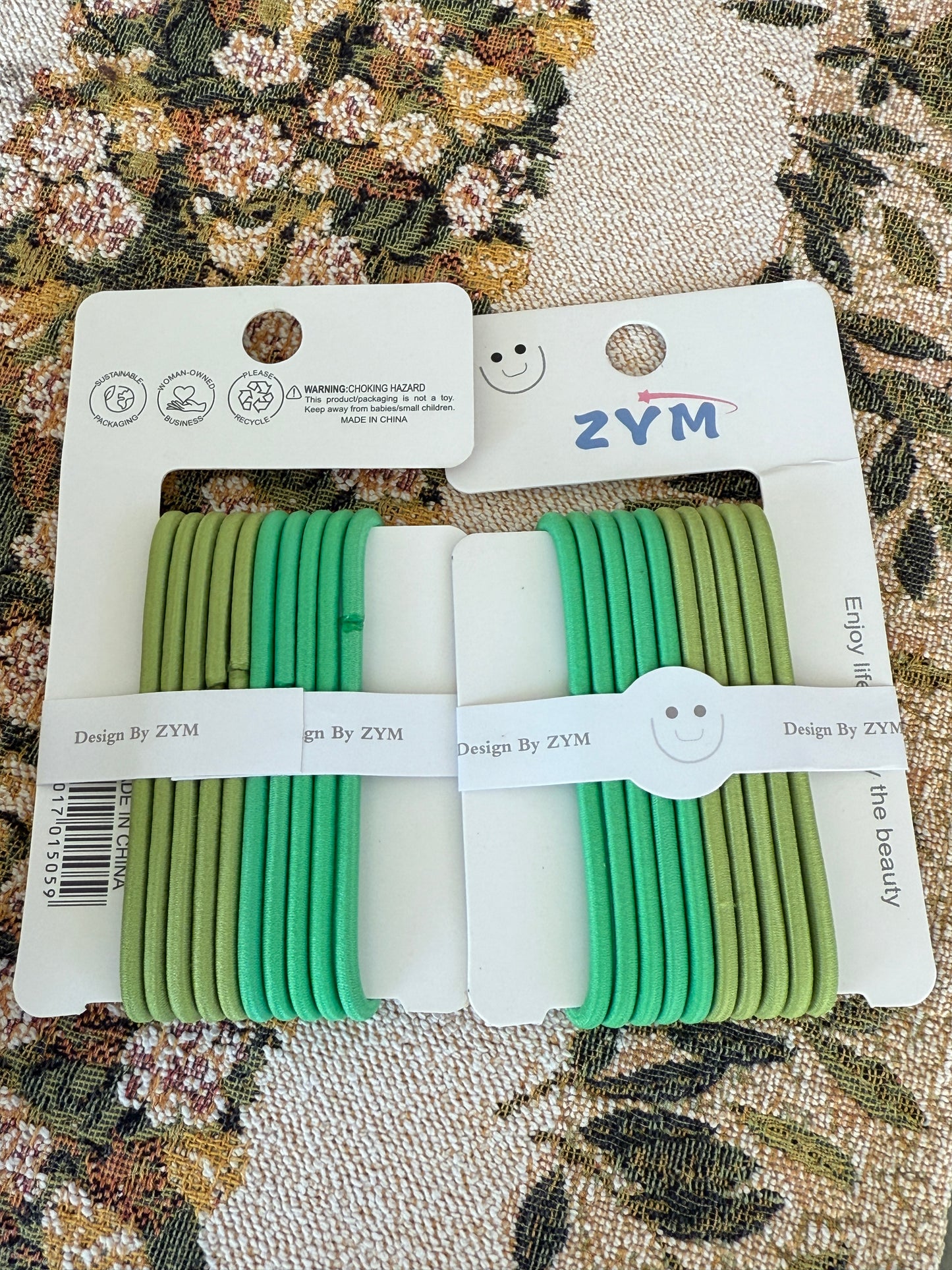 Tiny hair ties (pack of 10 pcs in 1  set )
