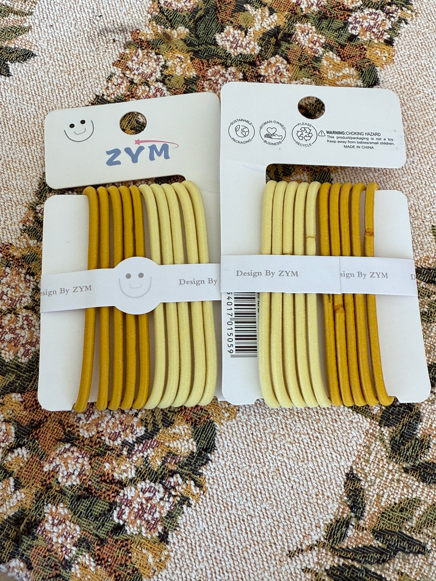 Tiny hair ties (pack of 10 pcs in 1  set )