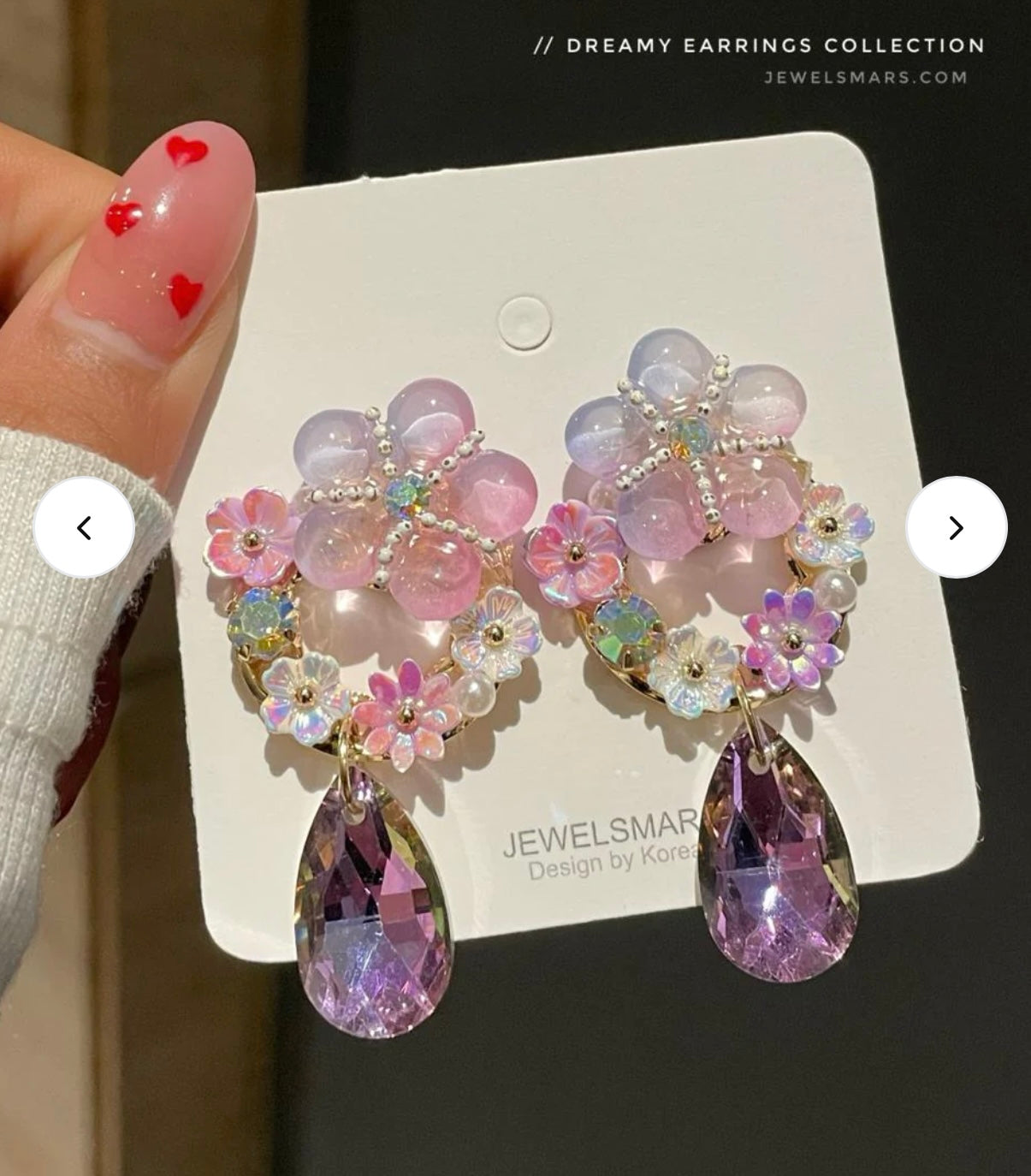 Floral dreamy earring