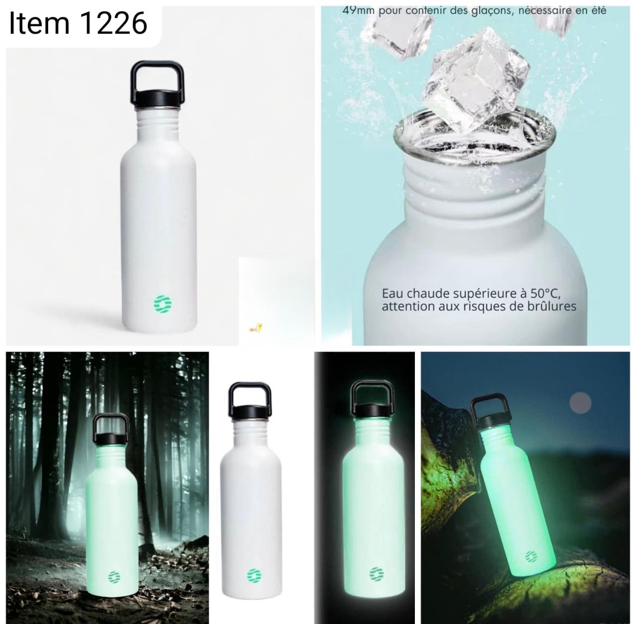 Glowing bottle