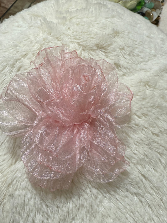 Super Fairy Princess Style
Tulle Camellia Flower Hair Clip for
Girls -845121429372