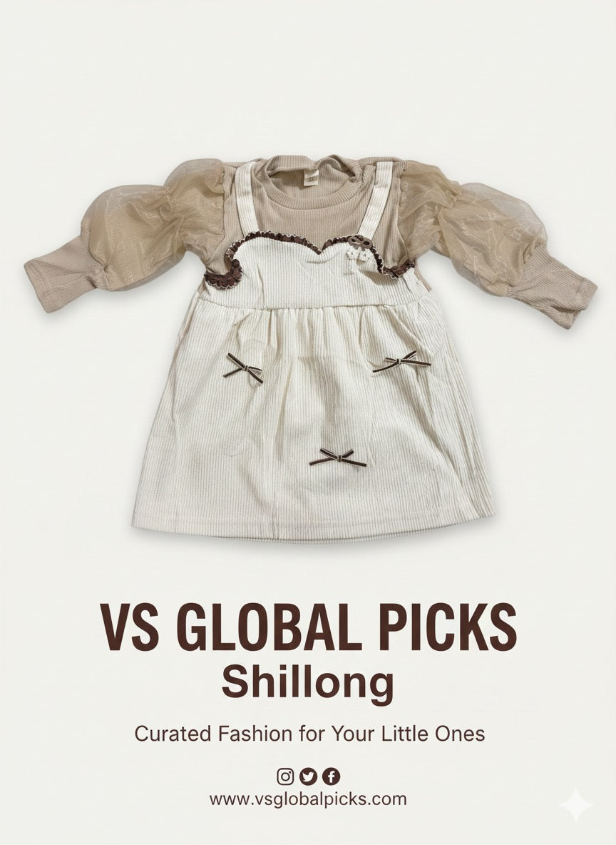 Cute Floral Baby Girl Frock (Size 100–130 | 2–7 Years) k13

Give your little one the cutest look with this adorable baby frock!
Made with premium soft cotton fabric that is gentle on sensitive baby skin — perfect for daily wear or special occasions.