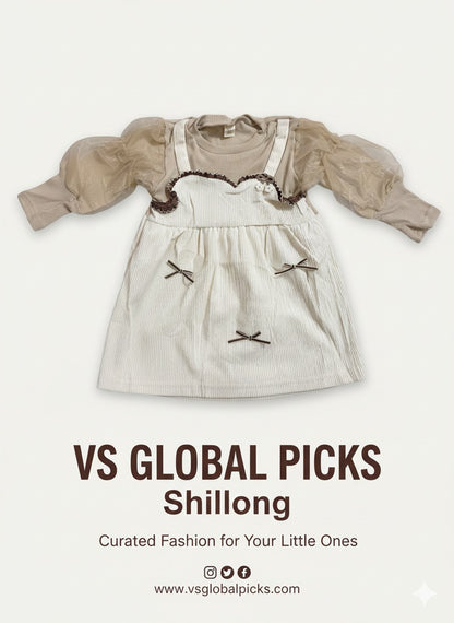 Cute Floral Baby Girl Frock (Size 100–130 | 2–7 Years) k13

Give your little one the cutest look with this adorable baby frock!
Made with premium soft cotton fabric that is gentle on sensitive baby skin — perfect for daily wear or special occasions.