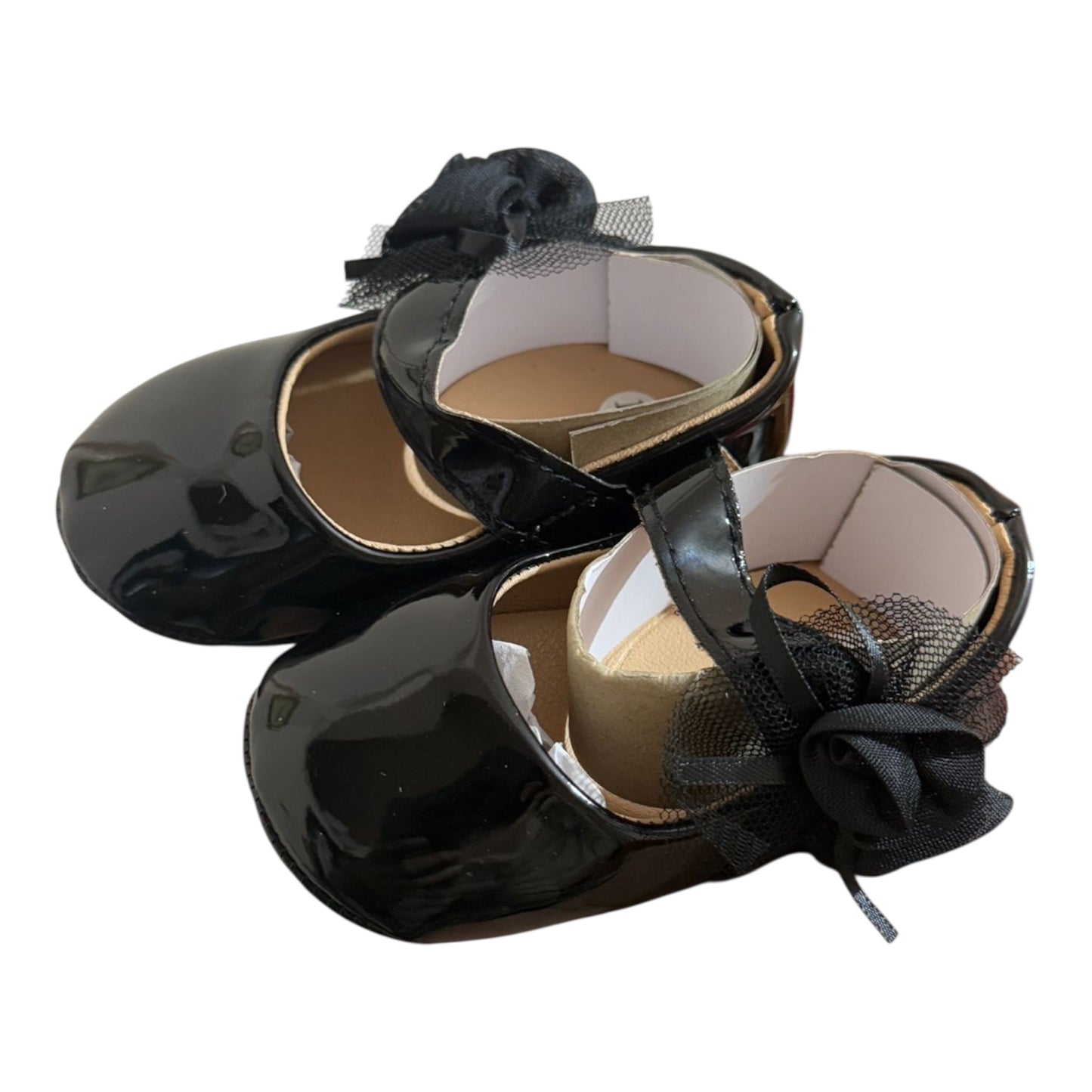 Cross-border Explosions 0-2 Years Old Baby Toddler Shoes Soft Bottom Baby Shoes British Leather Shoes All-match Princess Shoes Children's Shoes. K30