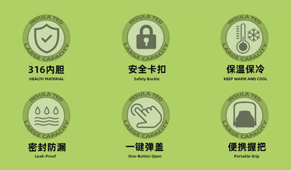 Dodge stainless steels vacuum insulated bottle