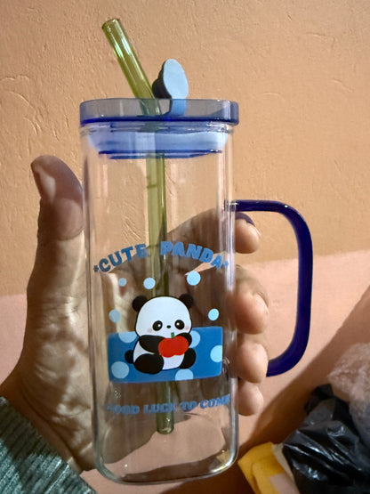 Glass cup tumbler