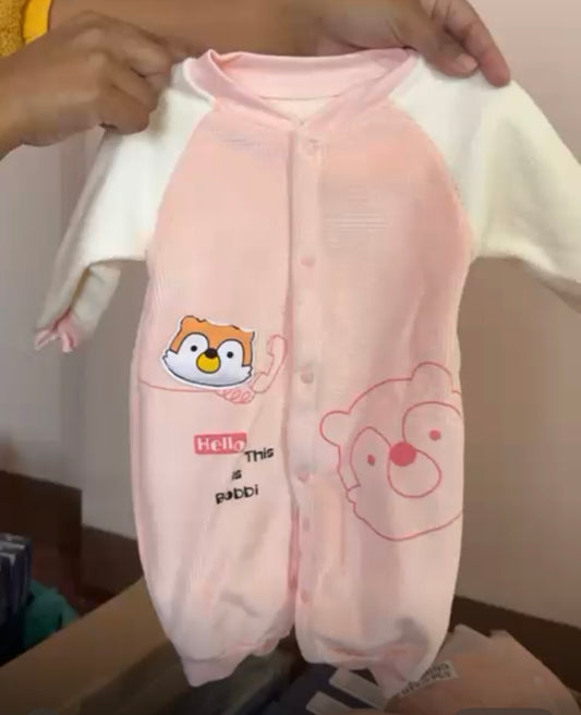 Baby velvet romper Bs4280