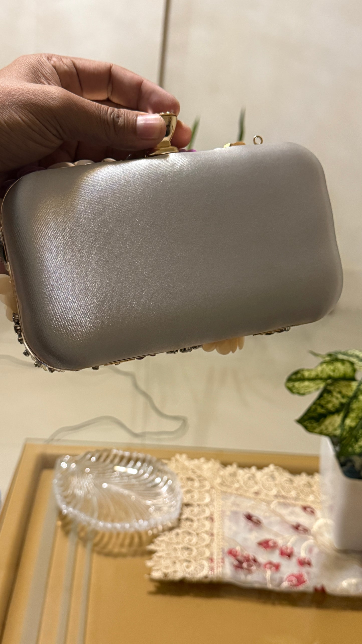 Winter bag kitty print