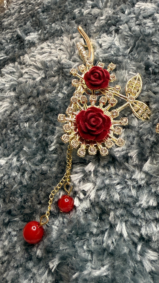 Vs global picks Rose Hair Clips