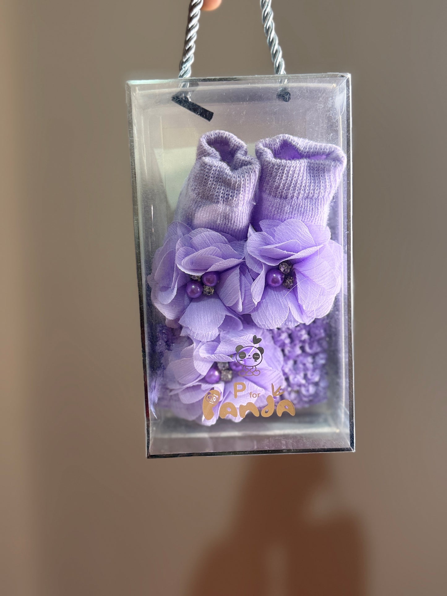 Baby head band and booties