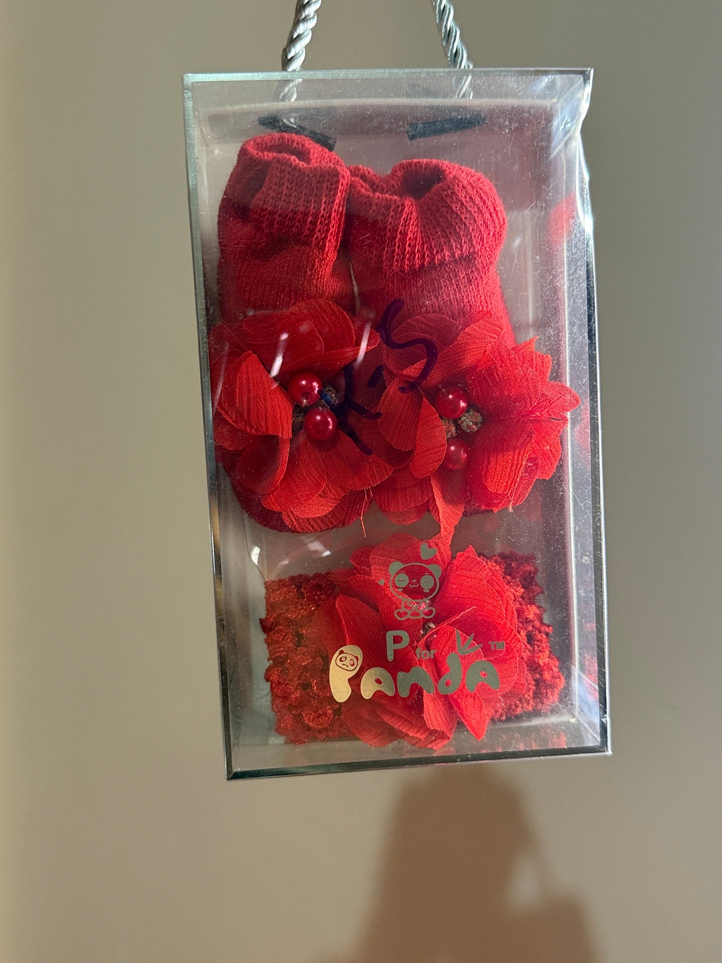 Baby head band and booties