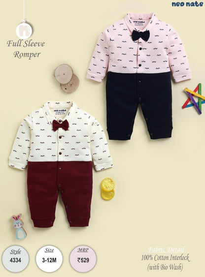 Full sleeve romper 4334