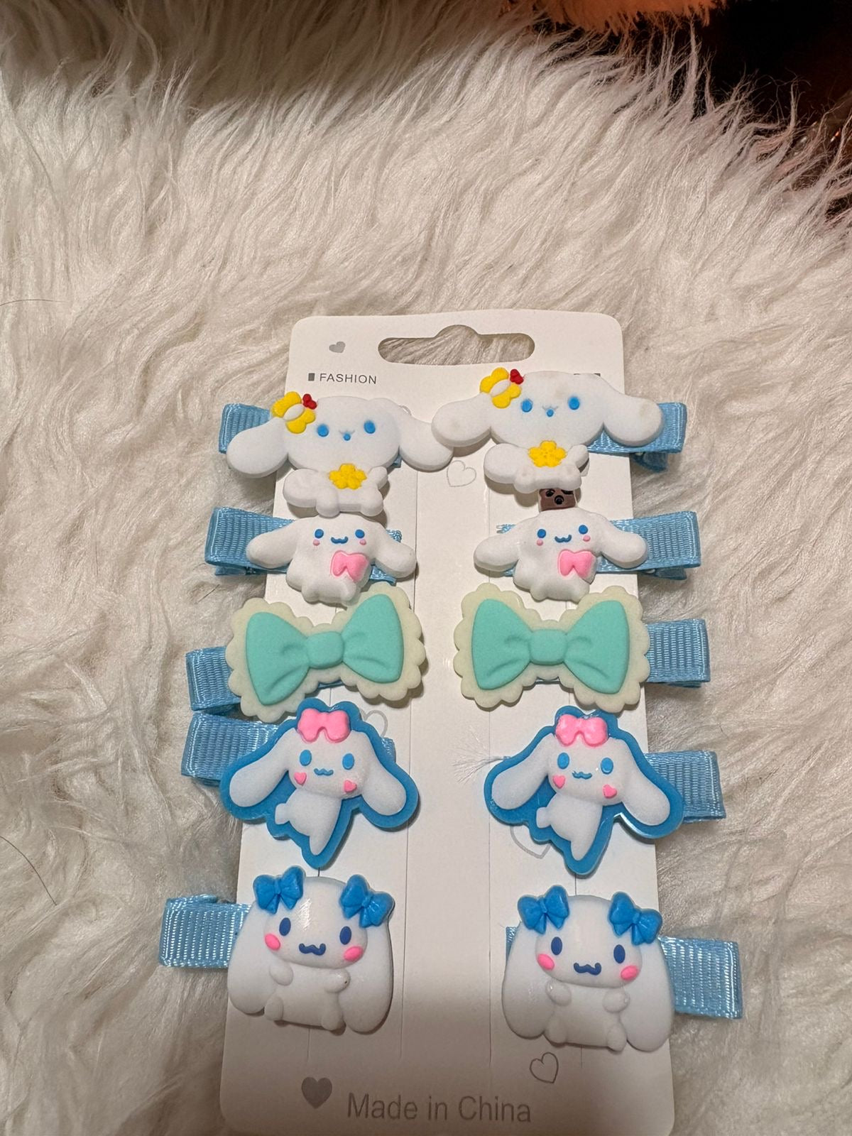 Cartoon children's hairpin set