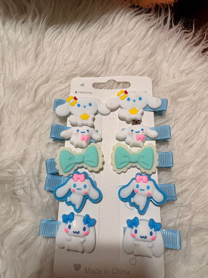 Cartoon children's hairpin set
