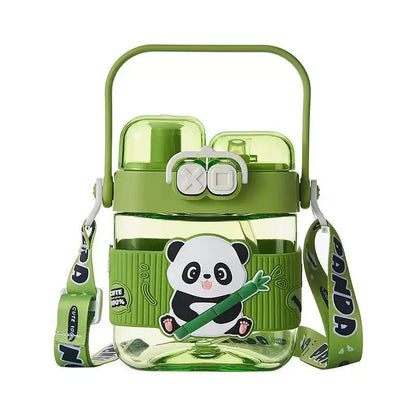 Panda dual mouth bottle