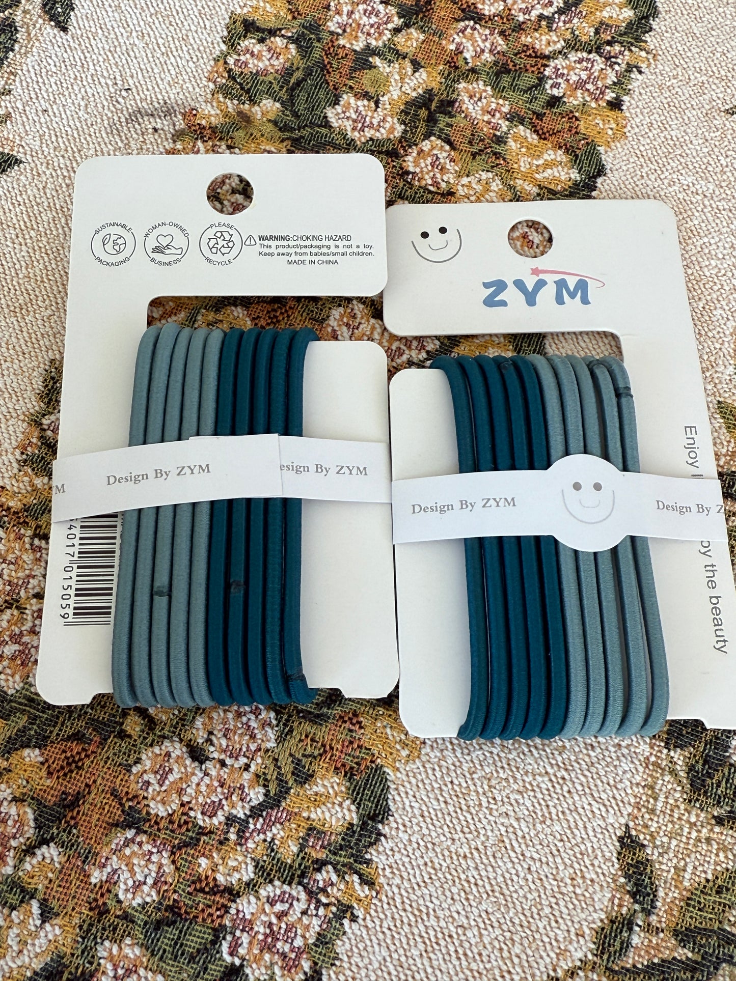 Tiny hair ties (pack of 10 pcs in 1  set )