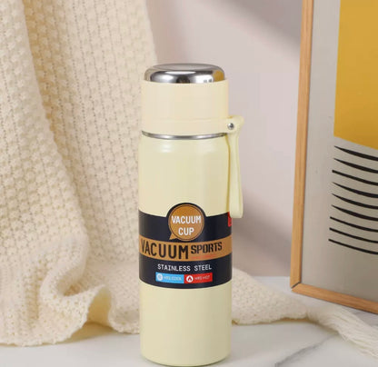 Steel Lid 316 Stainless Steel Thermal Insulation Intelligent Temperature Display Cup Large Capacity Portable Direct Drinking Vacuum Thermal Insulation Sports bottle