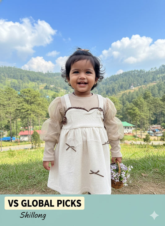 Cute Floral Baby Girl Frock (Size 100–130 | 2–7 Years) k13

Give your little one the cutest look with this adorable baby frock!
Made with premium soft cotton fabric that is gentle on sensitive baby skin — perfect for daily wear or special occasions.