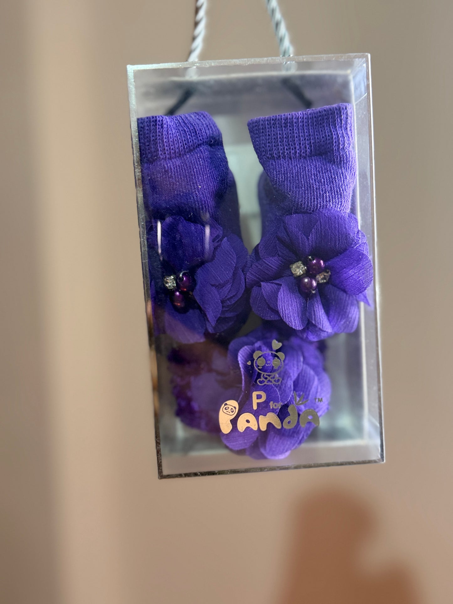 Baby head band and booties