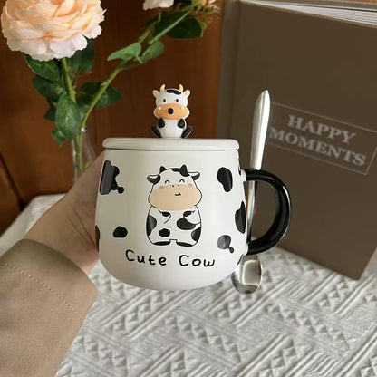 Cow ceramic mug