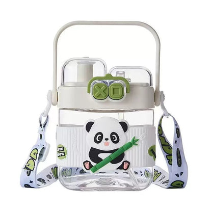 Panda dual mouth bottle