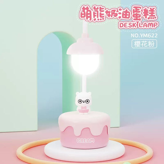 Bear cake desk lamp