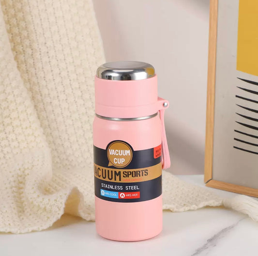 Steel Lid 316 Stainless Steel Thermal Insulation Intelligent Temperature Display Cup Large Capacity Portable Direct Drinking Vacuum Thermal Insulation Sports bottle