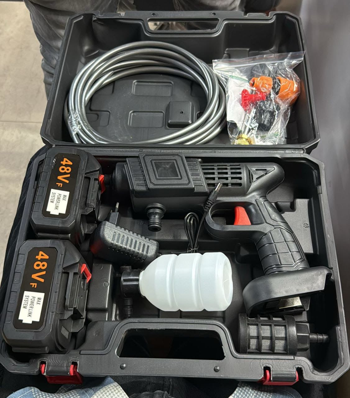 Electric car Pressure washer gun
