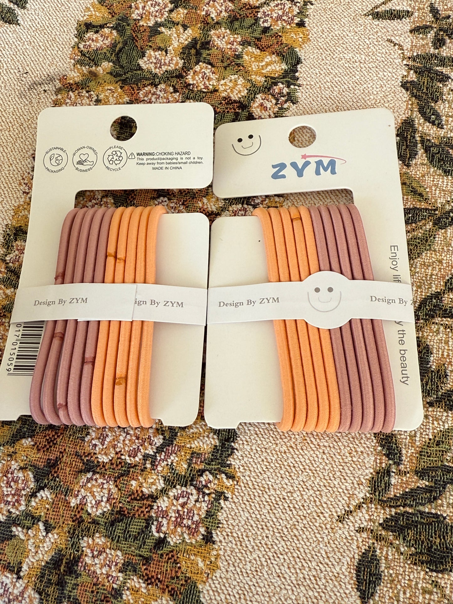 Tiny hair ties (pack of 10 pcs in 1  set )