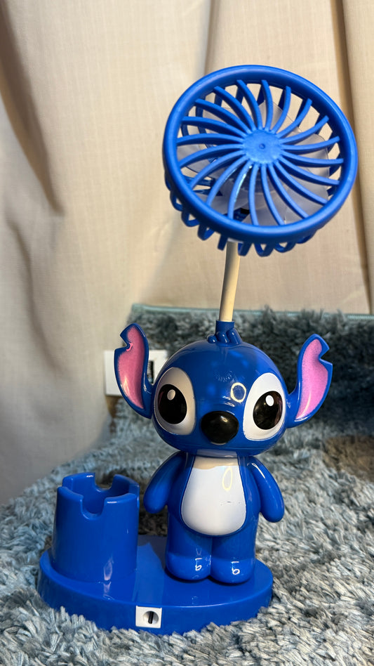 USB fan with sharpener