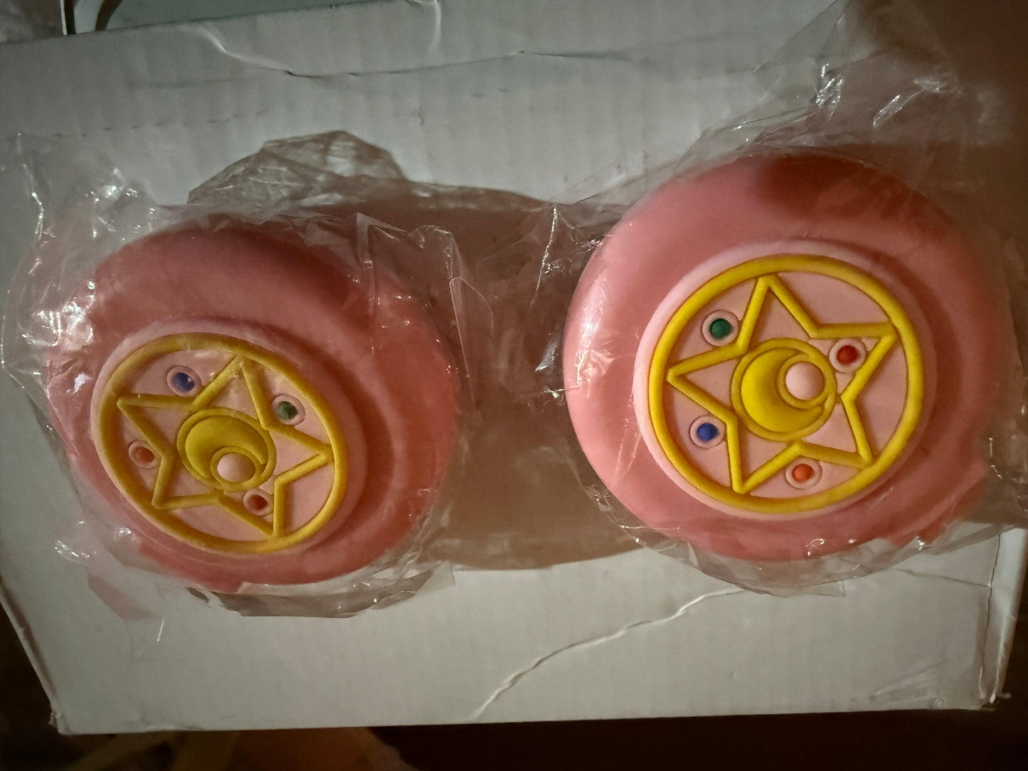 Cartoon Printed Mini Mirror Comb